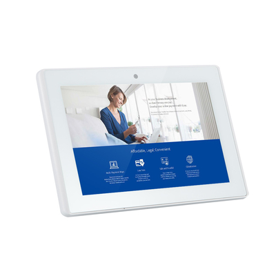 Wandmontierte 8 Zoll Android-Touchscreen-Anzeige mit 1280x800 IPS-Bildschirm All in One Tablet PC
