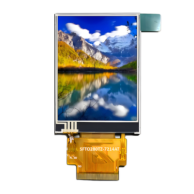 1000nits 2,8 Zoll hohe Helligkeit TFT-LCD-Display 240 X 320 Punkte IPS MCU und RGB-Schnittstelle
