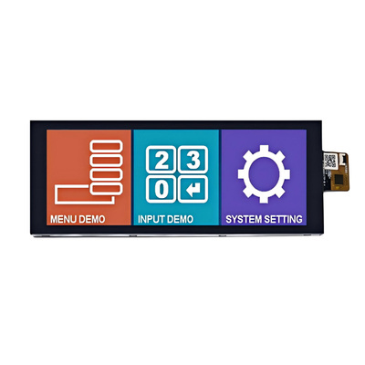 Hohe Helligkeit 800nits 6,86 Zoll IPS TFT LCD-Display 1280*480 Punkte MIPI-Schnittstelle mit CTP