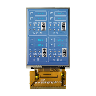 TFT-LCD-Bildschirm 2,4&quot; 240x320 Zoll QVGA MCU/RGB-Schnittstelle mit Resistiven Touchscreen