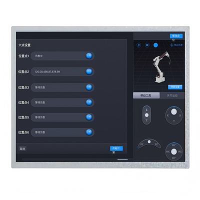 Hohe Helligkeit 1000nits 12,1 Zoll IPS TFT LCD-Display 1024*768 Punkte LVDS-Schnittstelle