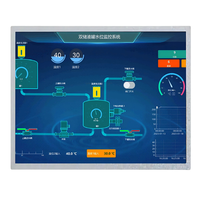 Hohe Helligkeit 1000nits 12,1 Zoll IPS TFT LCD-Display 1024*768 Punkte LVDS-Schnittstelle