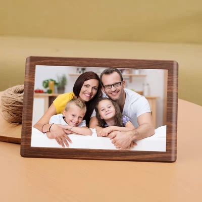 10.1 Zoll Smart WiFi Digital Photo Frame HD IPS LCD 1280x800 Auflösung 16GB Speicher Musik Plastikwolke Teilen über Frameo App