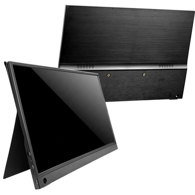13.3 Zoll Touchscreen Portable Monitor, USB C Portable Gaming Monitor mit Desktop-Stand für Laptop Computer Telefon Zweiter/Erweiterter Bildschirm