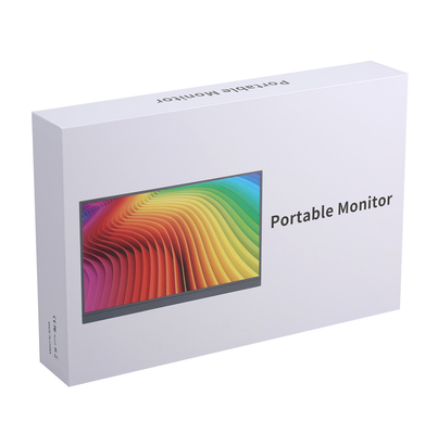 13.3 Zoll Touchscreen Portable Monitor, USB C Portable Gaming Monitor mit Desktop-Stand für Laptop Computer Telefon Zweiter/Erweiterter Bildschirm