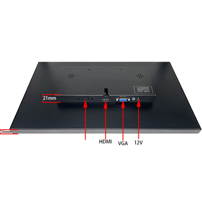 15,6-Zoll-HDMI-LCD-Tragemonitor HD-Auflösung 1920*1080 Punkte für industrielle Steuerung, Sicherheit und Überwachung