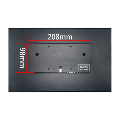 15.6-Zoll-Metall-Touchscreen-Display - Full HD 1920×1080 IPS-Panel, 10-Punkte-kapazitiver Touch, industriell hochwertige Haltbarkeit