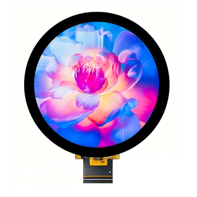 2,8 Zoll IPS 480x480 Rund TFT LCD Touchscreen Display Modul ST7701S Industriequalität Betriebstemperatur -20°C bis 70°C