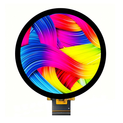 2,8 Zoll IPS 480x480 Rund TFT LCD Touchscreen Display Modul ST7701S Industriequalität Betriebstemperatur -20°C bis 70°C