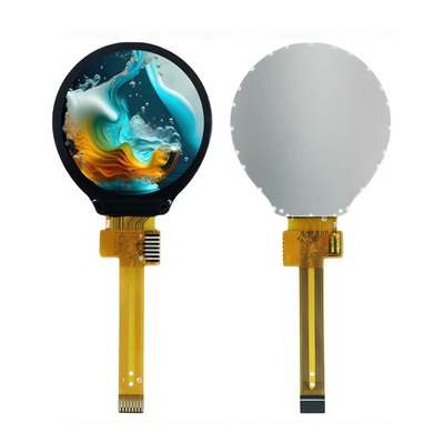 1,09" Runder TFT-LCD-Bildschirm | 240×240 SPI | 262K Farben | GC9A01-Treiber | Industriequalität für US/EU-Markt