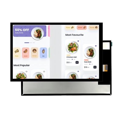 Industrielles 10,1" 800x1280 LVDS TFT-Display mit PCAP-Touch (SFTO1010YX-7239BCT) - IPS, weiter Temperaturbereich, RoHS/REACH