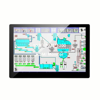 10,1-Zoll 1920×1200 HD Touch Monitor | 10-Punkt-Touch, Kunststoffgehäuse & Multi-Interface (DC12V/VGA/HDMI/AV/USB/BNC)