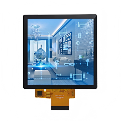 4" Quadrat Industrial TFT LCD (720x720) mit PCAP Touch, -20°C~70°C Betrieb, RGB-Schnittstelle