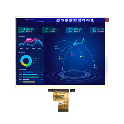 8-Zoll-TFT-LCD-Anzeigemodul – 1024×768 XGA IPS-Panel | Saef Technology SFTO800SH-8833AN