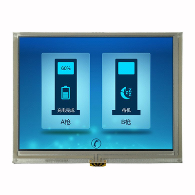 40 Pin Color Anzeige 5,6 Zoll TFT LCDs RGB mit widerstrebendem Fingerspitzentablett
