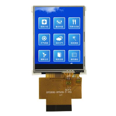 2.2 Zoll TFT LCD-Display Hersteller China 176x220 Punkte SPI&amp;RGB Schnittstelle