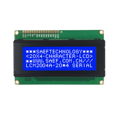 SFBM2004HX-A-Y 20x4 Zeichen-LCD-Display-Modul 3V STN Gelb/Grün SPLC780D Kompatible Kontrastregelung VO Pin Easy Tuning