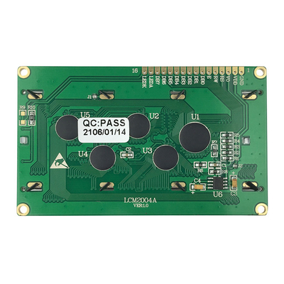 SFBM2004HX-A-Y 20x4 Zeichen-LCD-Display-Modul 3V STN Gelb/Grün SPLC780D Kompatible Kontrastregelung VO Pin Easy Tuning