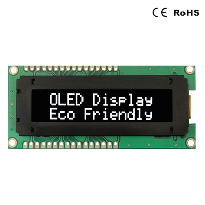 Anzeigen-Modul-blaue grüne weiße rote Farbe des Charakter-16x2 OLED