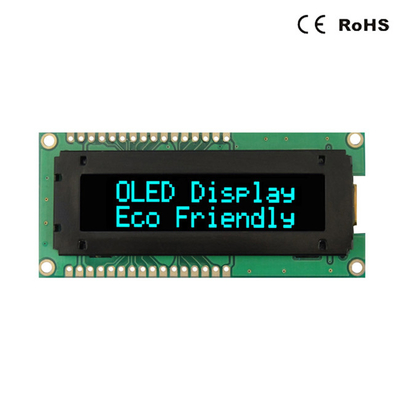 Anzeigen-Modul-blaue grüne weiße rote Farbe des Charakter-16x2 OLED