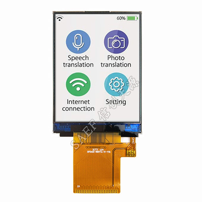 TFT-LCD 2,4 Zoll 240x320 Punkte 2,4 Zoll TFT-Display MCU-Schnittstelle ZIF FPC-Verbindung