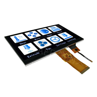 7 Betrachtungs-Winkel RGB-Schnittstelle Zoll TFT LCD-Touch Screen Modul-1024x600 IPS volle