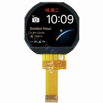 1,22“ TFT LCD-Schirm 240x204 punktiert Betrachtungswinkel SPI-Schnittstelle TFT LCD-Schirm runde Form IPS vollen