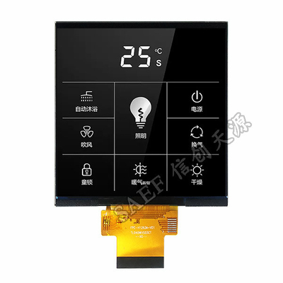 4" RGB- und SPI-Quadrat LCD-Anzeige, TFT-Touch Screen Modul 480X480 Dots Resolution Display