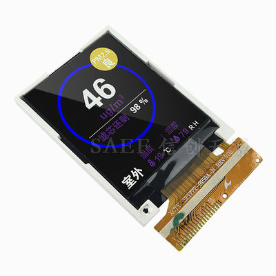 1,77-Zoll-TFT-LCD mit 4-Draht-Resistiv-Touchscreen | 128x160 SPI-Schnittstelle | ILI9163C-Treiber | Kompaktes Embedded-Display