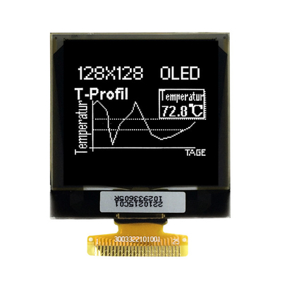1.5 Zoll Grafik 128x128 OLED-Display, 1,5 Zoll OLED-Modul Monochrome weiße Bule Farbe