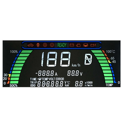Negative Transmissive LCD Anzeige TN mit ultra breitem Betriebstemperatur Soem-ODM