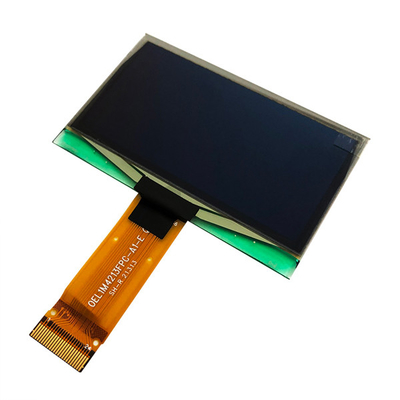 2.42 Zoll OLED-Display 128x64 gelbe Schriftarten PMOLED-Bildschirm SSD1309 Controller SPI+IIC Schnittstelle