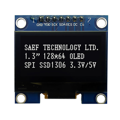 SPI-Schnittstelle OLED zeigen 1,3 Fahrer IC des Zoll-OLED I2c 7 Pin With SH1106 an