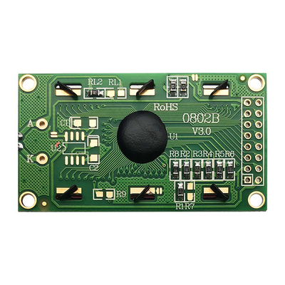 Lcd-Modul Charakter VATN 8x2 zeigen Punkte 5×8 mit alphanumerischer Anzeige des Cursors an