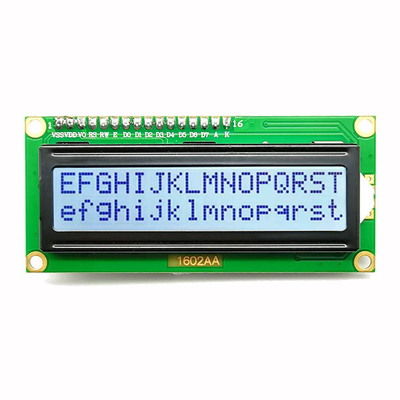 Charakter LCD I2C-Schnittstellen-16x2 zeigen blaue Zahl der Stift5v 4 an