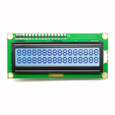Charakter LCD I2C-Schnittstellen-16x2 zeigen blaue Zahl der Stift5v 4 an