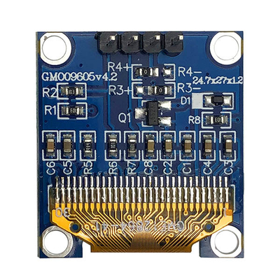 0.96 Zoll OLED Modul 12864 COG PCB 4 Pins SPI I2C für medizinische Geräte