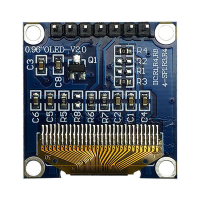7-Pin 0,96 Zoll OLED-Display-Modul SPI 3V Weiß PMOLED