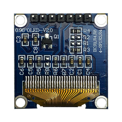 7 Pins 0,96 Zoll OLED Display Modul SPI 3V Weiß PMOLED mit SSD1306 Treiber IC