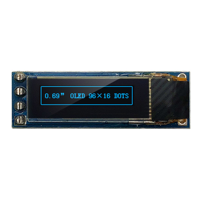 4 des Stift96x16 OLED Zoll I2C IIC SSD1306 3V 5V Anzeigen-Modul-0,69 kompatibel