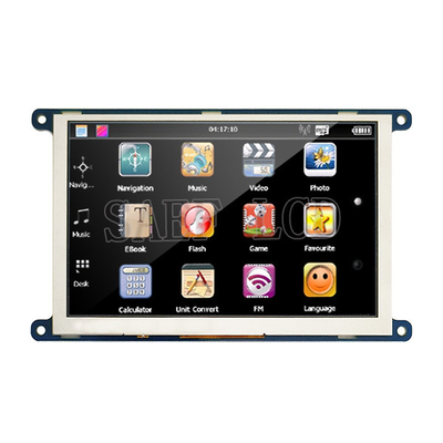 Serielle Schnittstelle SPIs 5 Zoll TFT LCD-Anzeige 800x480 punktiert IPS-Automobilgrad