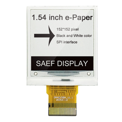 Tinte 152x152 Dots Resolution 1,5 Zoll-E zeigen MCU-Schnittstelle EPD an
