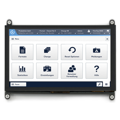 7-Zoll-HDMI-TFT-LCD-Display mit kapazitivem Touchscreen für Raspberry PI