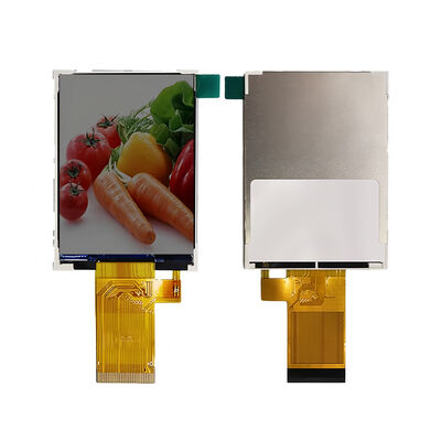 2.8-Zoll-transflektiver TFT-LCD-Display-Modul. 240x320 Auflösung MCU/SPI. ST7789T3 300 cd/m2.