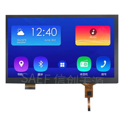 Medizinischer 7-Zoll-Touchscreen, PCAP-Touchscreen 1024X600 IPS TFT LCD RGB/mipi Schnittstelle W/ Kapazitiver Touchscreen