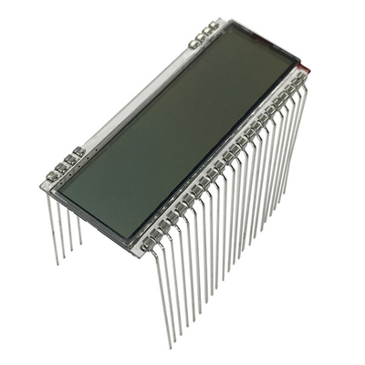 Alphanumerische 7 Segment LCD-Anzeige HTN für Wasserkraft-Stromzähler Front Screen