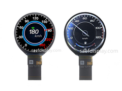 Beste 2,48-Zoll-Runde TFT-LCD-Display 480x480 - SPI+RGB-Schnittstelle für Wearable & Industrial