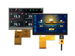 4.3-Zoll TFT-LCD-Modul - 800x480 ST7282 Vollbild für Industrie und Automobil.